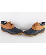Vintage 90s LL Bean Womens Size 11 Distressed Maine Hunting Shoe Duck Bo... - $122.83 CAD
