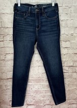 Hollister Jeans Size 6S w28s high rise super skinny Soft Stretch NEW 28X26 - £25.81 GBP