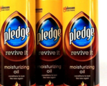 3 Count Pledge 9.7 Oz Revive It Moisturizing Oil Amber &amp; Argan Scent Spray - £44.72 GBP