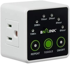 [2020 New Version] BN-LINK Smart Digital Countdown Timer with Repeat Fun... - $44.99
