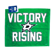 Dallas Stars Hockey Victory Rising 15&quot;X18&quot; Team Color Fan Rally Towel NH... - $9.99