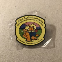 2008 GARFIELD gathering Pin 10th annual convention of collectors Tennessee NEW - £31.96 GBP