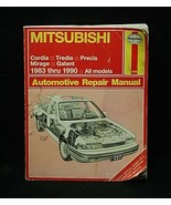 Haynes 1669 Mitsubishi Automotive Repair Manual Book 1983 ~ 1990 - £7.00 GBP