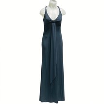 MAX and CLEO Dress Women&#39;s Size 4 Jersey Knit Empire Maxi Occasion Cocktail - £18.39 GBP