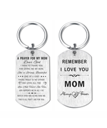 Mom Keychain, Cute Mother Gifts for Birthday Christmas Mothers Day, Meta... - €28,86 EUR