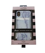 LuMee Duo Instafame Lighted Case For iPhone XS Max Lavender Marble - $360.75 MXN