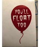 It|Lover|Loser|Pennywise|You’ll Float Too|Horror|Vinyl|Decal|Classic Hor... - £2.36 GBP