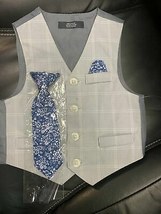 Nautica Vest And Tie Size 18M - $10.00