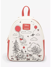 Loungefly Disney Winnie The Pooh, Eyeore, Tigger Balloons Mini Backpack - £43.24 GBP