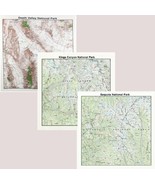 California National Park Bandana 3-Pack Bundle Death Valley Sequoia King... - $23.74