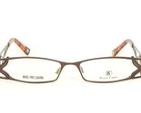 Nuevas Gafas Bhutan Costes BH1133C Marrón Con Montura De Metal 53-19-145mm - $1,482.42 MXN