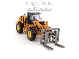 8 Inch Construction Wheel Loader w/ Pallet Fork 1/48 Scale Diecast Model - £13.35 GBP