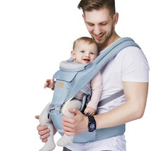 Fruiteam 6-In-1 Baby Carrier With Waist Stool/Hip Seat For Breastfeeding... - £51.35 GBP