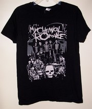 My Chemical Romance Concert Tour T Shirt Skeleton Graphic Pacific Tag MEDIUM - £51.76 GBP
