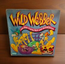 Vintage 1992 Parker Brothers Wild Webber Skill &amp; Action Game  - $43.56