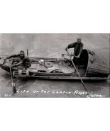 VINTAGE PHOTO; LIFE ON THE CANTON RIVER; CHINA; CIRCA 1912 - £35.88 GBP