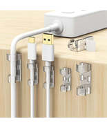 Tidy Up Your Cords with Clear Cable Clips - £11.25 GBP