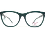Diane von Furstenberg Eyeglasses Frames DVF5078 444 Blue Green Cat Eye 5... - $37.04