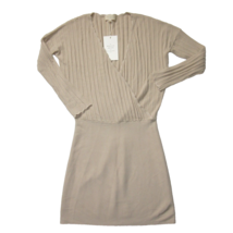 NWT La Maille Sezane Cordelia in Ficelle Pointelle Knit Blouson Sweater Dress M - £101.10 GBP