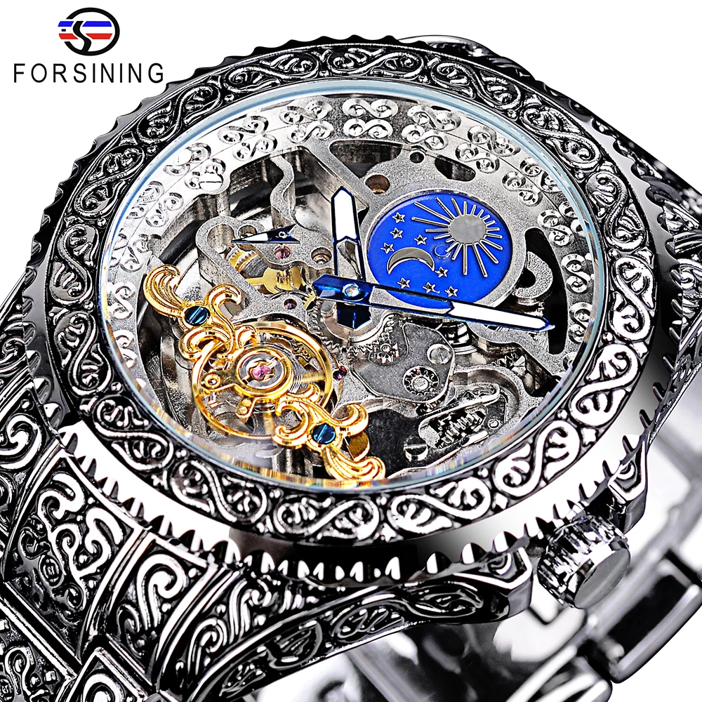 Forsining  Men&#39;s Wristwatch Tourbillon Mechanical Watch Men Automatic Casual Wat - £101.73 GBP