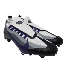 Nike Vapor Edge 360 Pro Football Cleats Black Purple Mens Size 13 DV0778... - £54.92 GBP