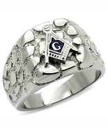 RING MASONIC High polished Stainless Steel No Plating No Stone TK8X039 - $737.84 MXN