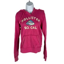 Hollister California So. Cal Pink Hooded Sweatshirt Size S - £17.55 GBP