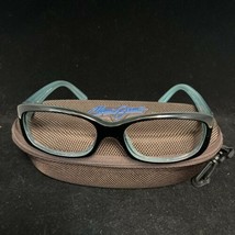 Maui Jim Punchbowl MJ 219-03 54[ ]17 135 Black & Blue Sunglasses Frames & Case - $39.55