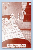 Risqué Result of an Early Romance Married Life Humor Arcade Card Q11 - £3.85 GBP