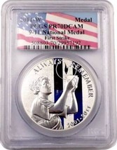 2011 W-September 11th National Medal- PCGS- PR70 DCAM- First Strike - £86.41 GBP