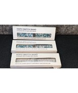Lot of 3 New HOPO Watch Band For All Apple Models - Silver - 38/40mm - $12.99