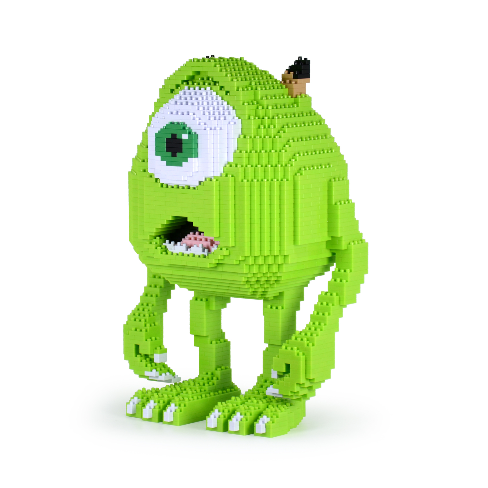 Mike (Monster Inc) Brick Sculpture (JEKCA Lego Brick) DIY Kit Item image 2