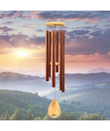 Wind Chimes for outside Large - 38&quot; Copper-Red Heavy Duty Outdoor Chimes... - £40.54 GBP