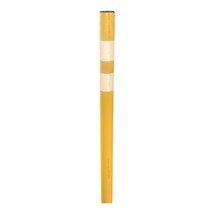 Gorilla Post Magnetic Yellow Impact Recovery Delineator Bollard Sign Post 48" B image 9