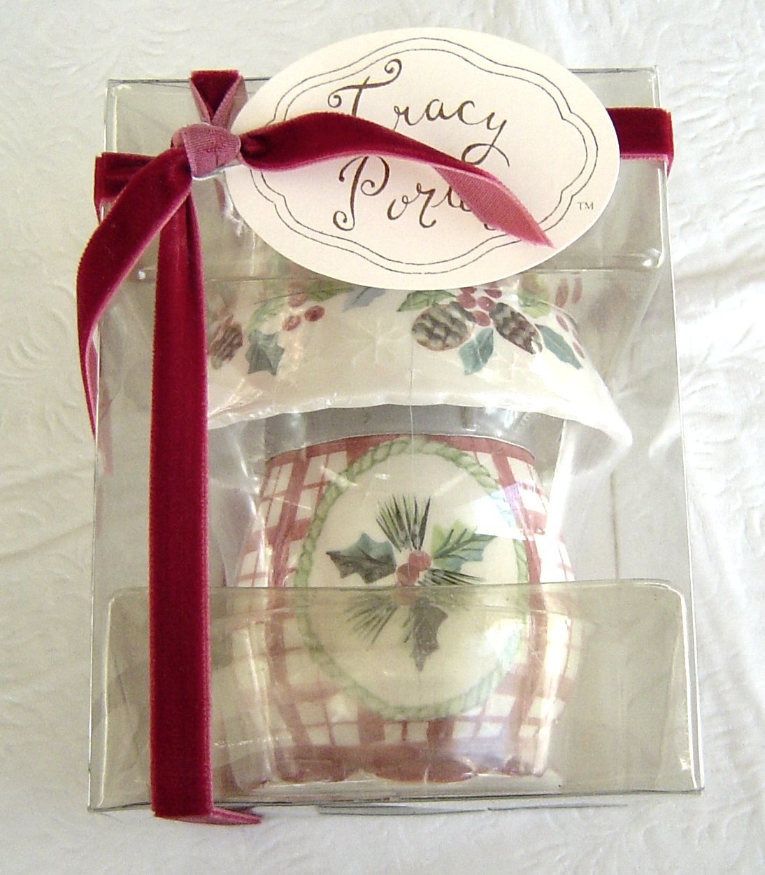  Tracy Porter Tiny Tea Light - Winterland Design NIP - $16.99