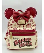 Disney Parks BoardWalk Resort Scented Glow in the Dark Loungefly Backpack NWT - €91,13 EUR