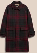 Banana Republic Oversized Italian Plaid Balmaccan Coat size Men&#39;s XXL TALL - $5,092.37 MXN