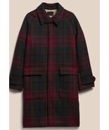 Banana Republic Oversized Italian Plaid Balmaccan Coat size Men&#39;s XXL TALL - €238,17 EUR