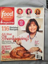 Food Network Magazine November 2014 All-Star Thanksgiving 116 Holiday Recipes - £5.14 GBP
