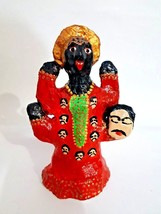 Hindu Goddess Kali Maa Ganges River Clay Terracotta Idol Figurine - $75.14