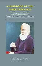 A Handbook Of The Tamil Language: A Compendious Tamil English Dictionary  - £12.79 GBP
