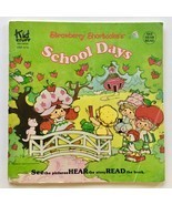 Strawberry Shortcake School Days 7' Vinyl Record/Book, KSR 974,, 1982 - £0.00 GBP