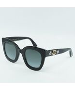 GUCCI GG0208S 001 Black/Grey Gradient 49-28-140 Sunglasses New Authentic - $341.03