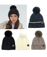 C.C Sequin with Pom Beanie - $19.99