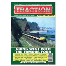 Traction Magazine October 2001 npbox220 No.84 Going west with the famous four - £3.01 GBP