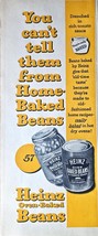 Heinz Oven-Baked Beans Rich Tomato Sauce 57 Varieties 1947 Vintage Print Ad - €8,19 EUR