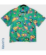 Kevin’s Hawaiian toucan print shirt sleeve woven button up shirt size small - $18.39