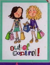 Bucilla Counted Cross Stitch Kit So Girly Out of Control Shopping Cute DIY Craft - £12.45 GBP