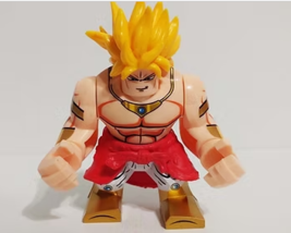 Minifigure Custom Toy Figure Broly Big Dragon Ball Z - $9.00