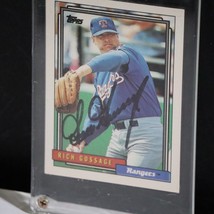 1992 Topps - #215 Rich &quot;GOOSE&quot; Gossage &quot;SIGNED&quot; Autographed Baseball Card VG - £21.07 GBP
